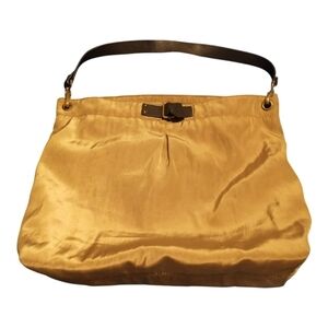 Banana Republic Nylon & Leather Tote Bag.